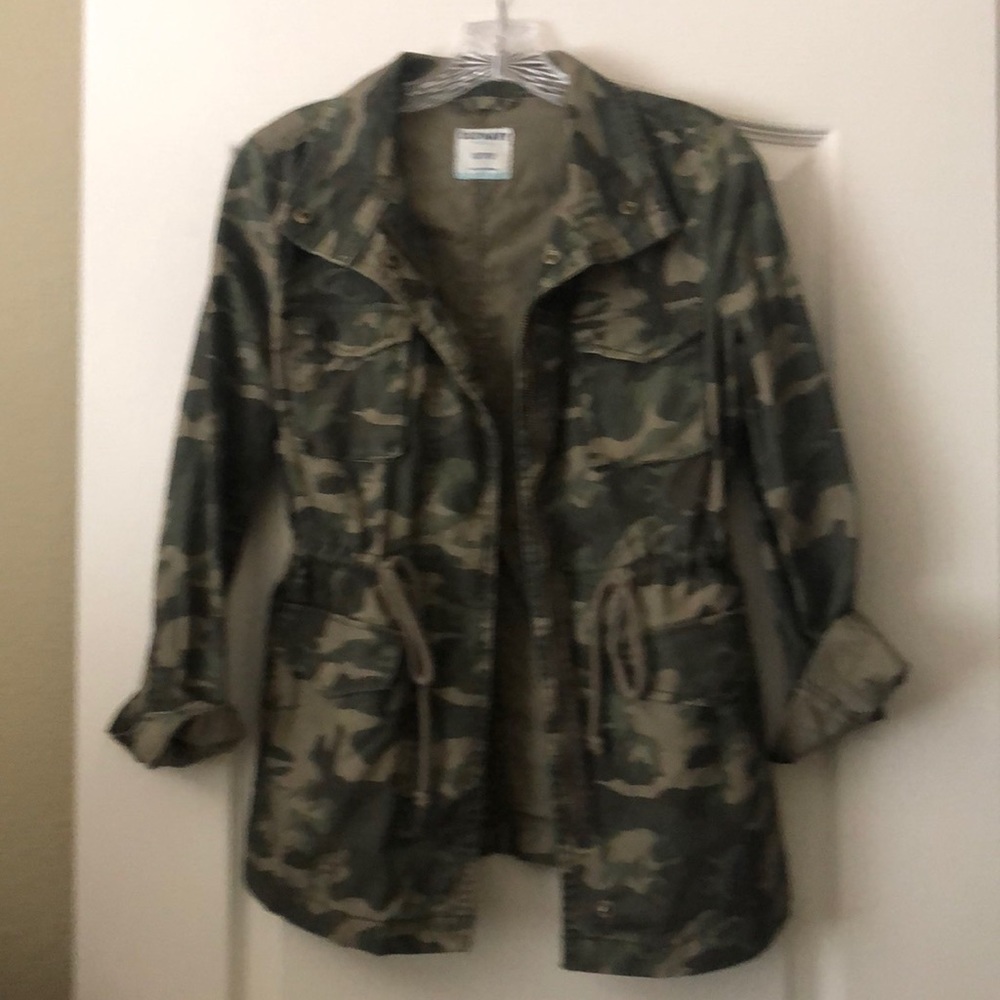 Old Navy camo jacket